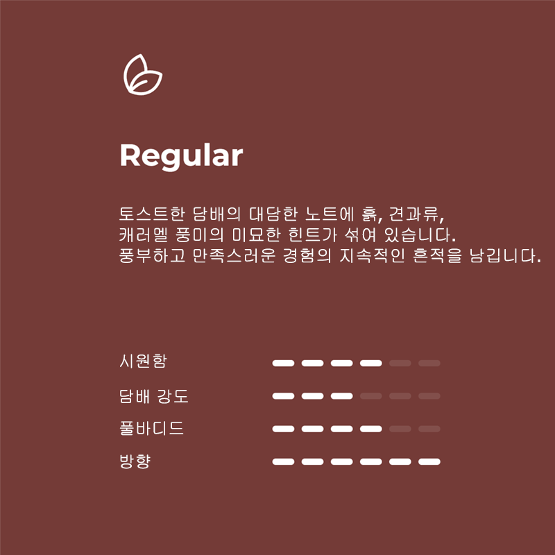 FARSTAR 담배 스틱 - Regular 맛